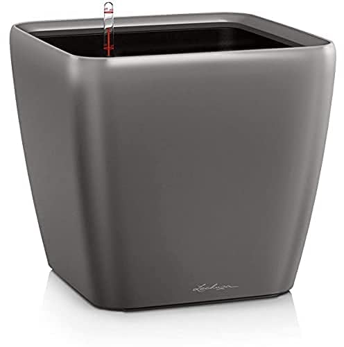 LECHUZA QUADRO Premium LS 50 anthrazit metallic 16283