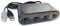 Kabalo GameCube GC / WaveBird à Wii U & PC câble convertisseur de l'adaptateur de manette, le noir