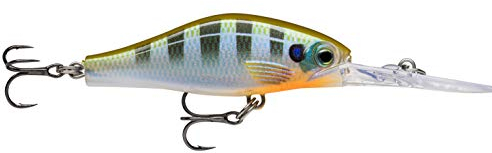 Rapala - Shadow Rap Jack Deep Angelköder - Angelzubehör - Süßwasser Spinnköder für Fried- und Raubfische - Hergestellt in Estland - Lauftiefe 3m - Fischköder 5cm, 5.7g - Blue Gill