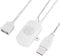 LED Strip with Motion Sensor, Mini PIR Motion Sensor Detector, Automatic Human Body Sensor Switch, LED Strip with USB Interface, 2 Colours (White)