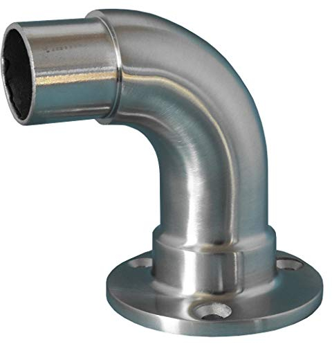 Rundbogen mit Flansch für Rohr 33,7 x 2 mm