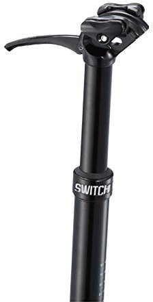 SWITCH! Reggisella Telescopico Comando Diretto cod. 1008/SW-08 Diametro 27.2mm, Altezza 395mm, Escursione 105mm, Colore Nero