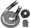 Redify Gewichtetes Springseil für Workout-Fitness (0.5 kg), verwicklungsfreies Kugellager, schnelles Springseil für MMA, Boxen, Gewichtsverlust, 9 mm Stoff, Baumwolle + 9 mm starkes PVC-Seil (grau)