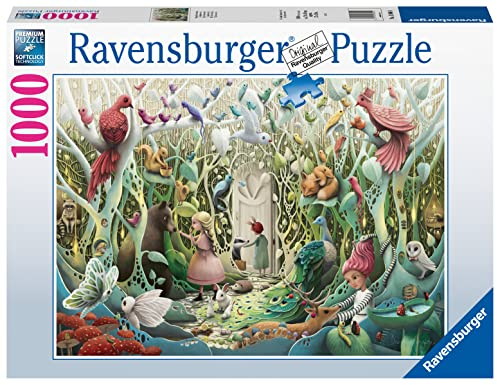 Ravensburger Puzzle 2D 1000 elementów: Tajemniczy ogród, Stary Design