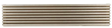 Solmer Metal Click Vent System Ventilation Grill Strips 600 mm Length (Stainless Steel)