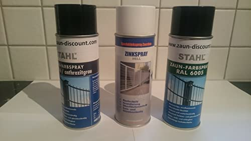 Lackspray Lack 7016 Zaunlack Spraydose Sprühdose Zaun Doppelstabmatten