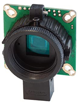 Arducam Raspberry Pi HQ Kamera für Raspberry Pi, 12,3 MP IMX477 hochempfindliche CMOS mit C-CS-Adapter und Stativhalterung für Raspberry Pi 4 Modell B, Pi 3/3B+ und Pi Zero 2W