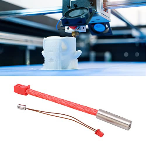Cartridge Heater, 24V 40W Cartridge Heater with Thermistor for Ender 3 S1 Pro Heating Tube Heating Rod Set, 3D Printer Accessories