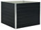 Annlera Jardinière 100x100x77 cm Anthracite Jardinières Pot De Fleur Exterieur Bac A Fleurs Acier Grande Taille Jardinière sur Pied Jardinière Balcon Bac De Plantation