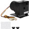 Pompe de Refroidissement à Eau DC 12V PC, Pompe à Eau Muette Intégrée 1200L/H 2 en 2 Sorties Pompe à Boucle d'eau en Ligne Bidirectionnelle avec Contrôle de Vitesse
