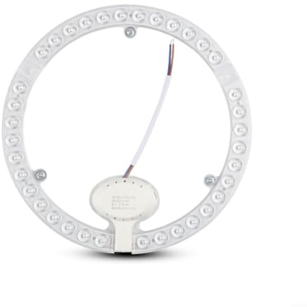 HEIBTENY Deckenlichtquelle 12W-72W Runde Deckenleuchte Quelle Downlight Lichtpanel LED-Modul 2835 für SMD Dochtmodul Lichtpanel-Patch(36W SINGLE COLOR)