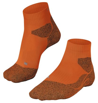FALKE Damen Laufsocken RU Trail W So Funktionsmaterial antiblasen 1 Paar, Orange Bright 8930, 37-38