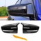 TTCR-II 2 PCS Kompatibel mit Rückspiegel Abdeckung bmw 3er G20 G21/4er G22 G23 G26/5er G30 G31/7er G11 G12 /8er G14 G15 G16 Seitenspiegelgehäuse Links und Recht (Glanz Schwarz)