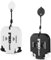 2pcs Compteur de Coups de Golf, Mini Portable Compteur de Score Golf avec Outil de Réinitialisation du Cadran Porte-clés pour l'Extérieur Le Sport Le Tableau de Bord Les Jeux (Noir + Blanc)