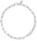 Amberta Damen Herren Echt Büroklammer Armband aus Sterling Silber | Italienisches Armband Charms Silber |Gliederarmband Silber Büroklammer Armband: 3,6 mm Armband Silber 18 cm
