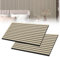 Froadp Akustikpaneele 2er Set Holz-Furnier Akustische Wandpaneele 120 x 60 cm Wandverkleidung Zuschneidbare Lamellenverkleidung Holz-Akustikplatten für Wohnzimmer Studio Büro, Holzfarbe