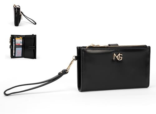 MARINA GALANTI, Portafoglio Donna con Tasche Porta Cellulare, Portamonete e Porta Carte, Indossabile al Polso, 19x11x2 cm, in Cofanetto Regalo