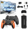 X2 Ultra Game Stick 4K, Console di gioco precaricata 128G TF Card 41000 +Giochi Classici +40 Simulatori, Controller Wireless 2.4G, Plug and Play Video Game Stick per TV Arcade/Monitor