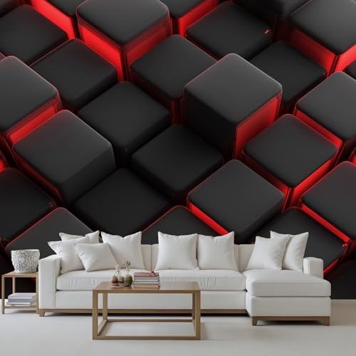 Wlujhia Fototapete Diamant 3D Drucken, 200x150 cm Abstrakt Geometrie Tapeten Vliestapete, Wanddeko, Wandbild, Wandtapete, für Wohnzimmer Schlafzimmer Kinderzimmer