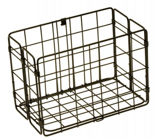 Wald W582BL 582 Rear Folding Bicycle Basket (12.75 x 7.25 x 8.5, Black)