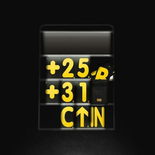 OMP OMPKC/1068 Indicator Panel Aluminium 4 Rows