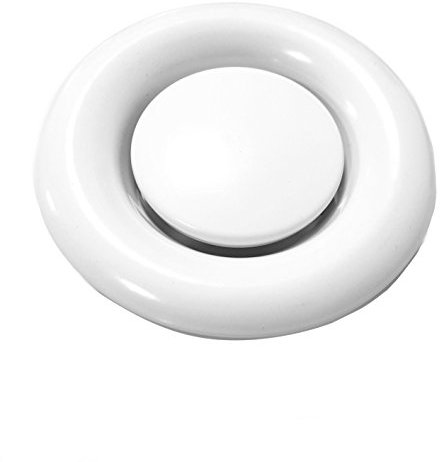 Assiettes Valve abluft DN 80, 100, 125, 150, 160, 200 mm Revêtement poudre d'acier