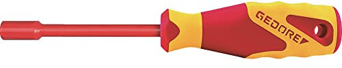 GEDORE VDE-Steckschlüssel mit 3K-Griff 6-kant 13 mm, 1 Stück, VDE 2133 13