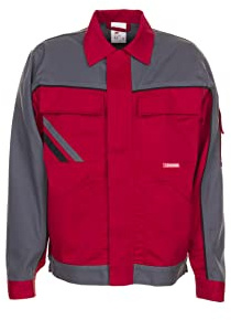 Planam 2316028 Highline Taillenjacke, Rot/Schiefer/Schwarz, Größe 28
