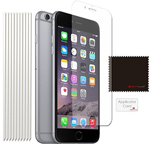 TECHGEAR [10 Pack] Screen Protectors for iPhone 6s, iPhone 6 (4.7 Inch) - Ultra Clear Screen Protector Guard Covers Compatible with Apple iPhone 6s, iPhone 6 (4.7) [ECO PACK]