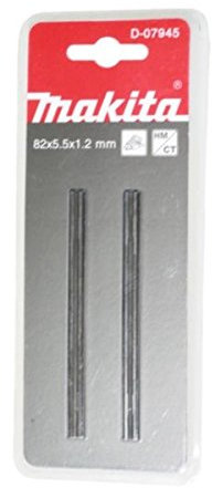 3X Makita D-07945 82mm Reversible TCT Planer Blades Twin Pack -Fits Bosch Dewalt