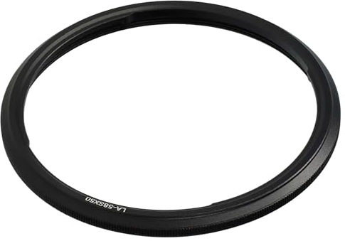vhbw Adaptador Filtro 58 mm Compatible con Canon PowerShot SX50 HS, SX530HS, SX520 HS, SX50HS, SX520HS Objetivo cámara - Adaptador