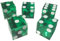 Cutefly 5 x Folie versiegelt grün Neue Perfect 19 mm Precision Casino Würfel/Craps Atemberaubende