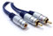 kenable PURE 3.5mm Stereo Jack Socket to 2 Phono Plugs Audio Extension Cable Gold 5m [5 metres]