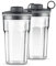 Sage - The Boss To Go Cup Set - 2 x 500ml Isolierte, Kondensationsfreie Becher - Kompatibel mit dem Boss To Go Mixer