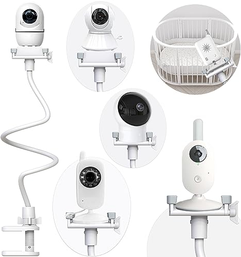 Derebir Babyphone Halterung Kamera Halterung Halter Baby Kamera Handyhalter Kompatibel für Philips Avent/Momcozy/GHB/Hellobaby/Blemil/jeeber-VB805PR Babyphone die meisten Babyphone