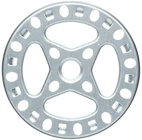 KitchenCraft 2 x Gas Ring Reducer Trivet, Galvanised Iron, 12 cm