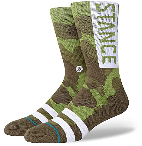 Stance Crew Sock - The OG (Camo, Medium)