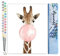Figured'Art Peinture par Numéro Adulte Girafe et Chewing gum - Activité Manuelle Kit de Loisir Créatif DIY Numéro d'Art Complet - 40x50cm sans châssis en bois