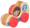 Melissa & Doug Go Tots - Macchina da Corsa in Legno (2 Auto, 2 Dischi), Giocattoli in Legno per Bambini Piccoli, Giocattoli per Lo Sviluppo del Bambino, 12 Mesi +, Regalo per Bambino e Bambina
