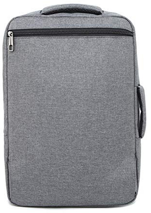 Netbook Bag Mochila de Tableta portátil Transpirable Casual de Gran Capacidad (Negro) Netbook Bag (Color : Grey)