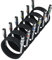 FIBBR Cable XLR de 8 m a 6 unidades, cable de micrófono trenzado de nailon XLR macho a hembra, cable de micrófono simétrico resistente, compatible con preamplificadores/sistemas de altavoces y más