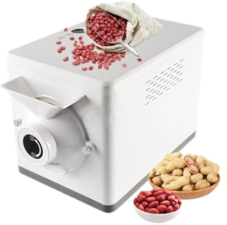 Macchina tostatrice elettrica del caffè Macchina tostatrice commerciale del caffè, 1600W tostatore del chicco di caffè, torrefattori per uso domestico, tostatore multifunzionale dell'arachide del dado