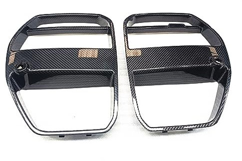 Nieren Kühlergrill Carbon Faser Auto Front Niere Grille Haube Vent Mesh Grid Für M3 G80 Für M4 G82 G83 Für 2021-2023 Front Kühlergrille