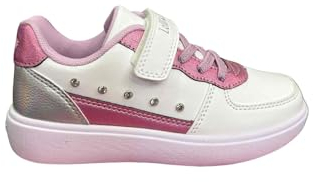 Lelli Kelly Nuova Sneakers Multicolor con Gadget Bianco Bianco Rosa