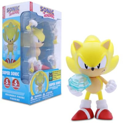 Just Toys LLC Figurines à Construire Sonic The Hedgehog (Super Sonic - série 2)