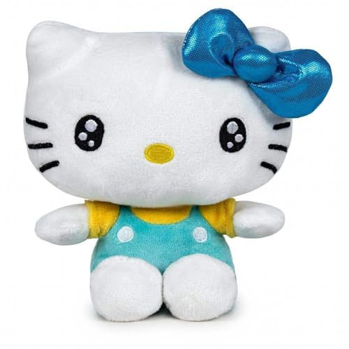 Grandi Giochi Hello Kitty Peluche 50° anniversary 36cm, 4 modelli assortiti, HK500000
