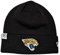 New Era Jacksonville Jaguars NFL Loop Label Knit Schwarz Beanie - One-Size