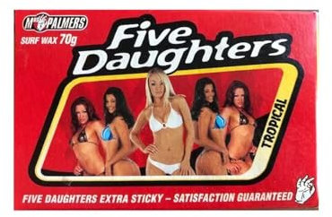Mrs Palmers Five Daughters Tropical Surfboard Wax