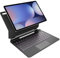 HOU keyboard case for Samsung Galaxy Tab S10+/S9 FE+/S9+/S8+/S7 FE/S7+ (12.4 inch) Keyboard with Floating Magnetic Stand,Multi-Touch Trackpad, S Pen Holder,7-Color Backlight-QWERTY Layout, Black