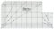 The Quilted Bear Hot Ironing Rulers - Non-Slip Ironing Ruler & Hot Hemmer for Quilting & Sewing, Hem Ruler with Multiple Inch & Angle Markings, Available in a Range of Sizes (5 x 10)